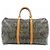 Borsa Boston Louis Vuitton Monogram Graffiti Keepall 50cm Marrone Cachi