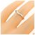Anello Tiffany & Co. curvo in platino 1P - vista 5