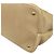 Borsa a mano in pelle beige Prada - vista 12