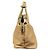 Borsa a mano in pelle beige Prada - vista 4
