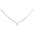 Tiffany & Co Tiffany Solitaire Halskette aus Platin mit Diamantanhänger