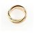 Anello Cartier Trinity in oro rosa bianco e giallo 18K - vista 2