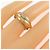 Anello Cartier Trinity in oro rosa bianco e giallo 18K - vista 5