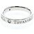 Tiffany & Co. Flacher Ring Platin Silber - Ansicht 2
