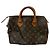Louis Vuitton Speedy Handbag Monogram Canvas 25 Brown - view 2