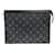 Borsa Louis Vuitton Monogram Eclipse Pochette Voyage MM M61692 Nero