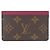 Tarjetero Monogram Louis Vuitton Castaño Fucsia