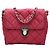 Sac bandoulière à chaîne matelassé Prada Tessuto Impunto Rose