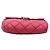 Sac bandoulière à chaîne matelassé Prada Tessuto Impunto Rose - vue 3