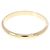 Fede Cartier in oro giallo 18K - vista 2