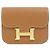 Hermès Monedero Hermes Constance Slim 082214CC Castaño Dorado
