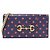 Portafoglio con catena Gucci Horsebit 1955 Rosso Blu