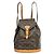 Louis Vuitton Montsouris Monogram Canvas MM Marrom