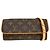 Louis Vuitton Twin Monogram Canvas PM Marrone