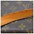 Borsa Louis Vuitton Cartouchiere Monogram Canvas MM Marrone - vista 6