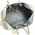 Louis Vuitton Monogram Titanium Keepall Bandoulière 50 Marrone - vista 10