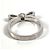 Anello Chanel in oro bianco 18K e diamanti con motivo a nastro - vista 8
