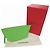 Clutch in pelle verde Salvatore Ferragamo - vista 2