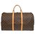 Borsa Boston Louis Vuitton Keepall 50 Monogram Marrone Monogramma