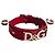 Parure Dolce & Gabbana Bracciale e Orecchini Pelle Rossa Rosso