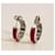 Parure Dolce & Gabbana Bracciale e Orecchini Pelle Rossa Rosso - vista 16