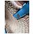 Loewe Paula's Ibiza Borsa Cesta Piccola Beige Blu chiaro - vista 6