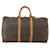 Louis Vuitton Keepall Monogram Canvas 50 Marrone - vista 2