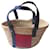 Cesta Loewe Palma Rosso e Blu