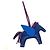 Hermès Portachiavi Cavallo Hermes Cheval Rodeo Pegasus MM Blu Porpora