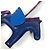 Hermès Portachiavi Cavallo Hermes Cheval Rodeo Pegasus MM Blu Porpora - vista 4