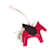 Hermès Llavero de Caballo Hermes Cheval Rodeo Pegasus MM Castaño Rosa  - vista 1