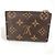 Louis Vuitton Monogram Portefeuille Lisa Compact Wallet Marrone Rosa - vista 2