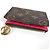 Louis Vuitton Monogram Portefeuille Lisa Compact Wallet Marrone Rosa - vista 6
