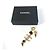 Orecchini Chanel CC Coco Mark Color Stone Faux Pearl Multicolore D'oro - vista 7
