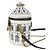 Borsa Louis Vuitton Fornasetti Cannes Marrone Bianco - vista 4