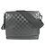 Borsa a tracolla Louis Vuitton Damier Infini District PM Flap Nero