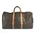 Borsa da viaggio Louis Vuitton Monogram Keepall 50 Marrone - vista 11