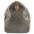 Borsa da viaggio Louis Vuitton Monogram Keepall 50 Marrone - vista 12