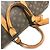 Borsa da viaggio Louis Vuitton Monogram Keepall 50 Marrone - vista 3