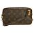 Borsa Louis Vuitton Pochette Marly Bandouliere in Canvas Monogram medium Marrone