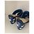 Sandro Sandali blu navy metallizzati con stelle - vista 3