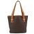 Céline Celine Vintage Macadam Canvas and Leather Marrone - vista 2