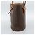 Céline Celine Vintage Macadam Canvas and Leather Marrone - vista 4