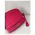 Sandro Bolsa Transversal Rosa em Couro Acolchoado - vista 2