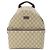Gucci 271327 KHN5N Rucksack Beige Dunkelbraun