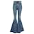 Vaqueros acampanados Alaïa de denim Azul