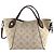 Borsa Louis Vuitton Monogram Mahina Hina PM Blume Beige - vista 3