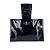 Borsa Chanel 2.55 in vernice nera Nero