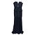 Bcbg Max Azria BCBGMAXAZRIA schwarzes Maxikleid mit Kristallen