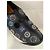 Sneakers Dior Fusion in mesh grigio con perle e cristalli Blu navy - vista 2